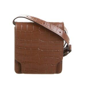 Marge Sherwood Pump Slim Convertible Crossbody Belt Bag in Brown